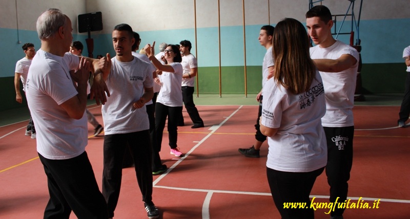 Stage Kung Fu Academy di Sifu Salvatore Mezzone Scuola di Wing Chun Difesa Personale Ving Tjun Tsun Caserta Frosinone  San Severo  Corato (2)